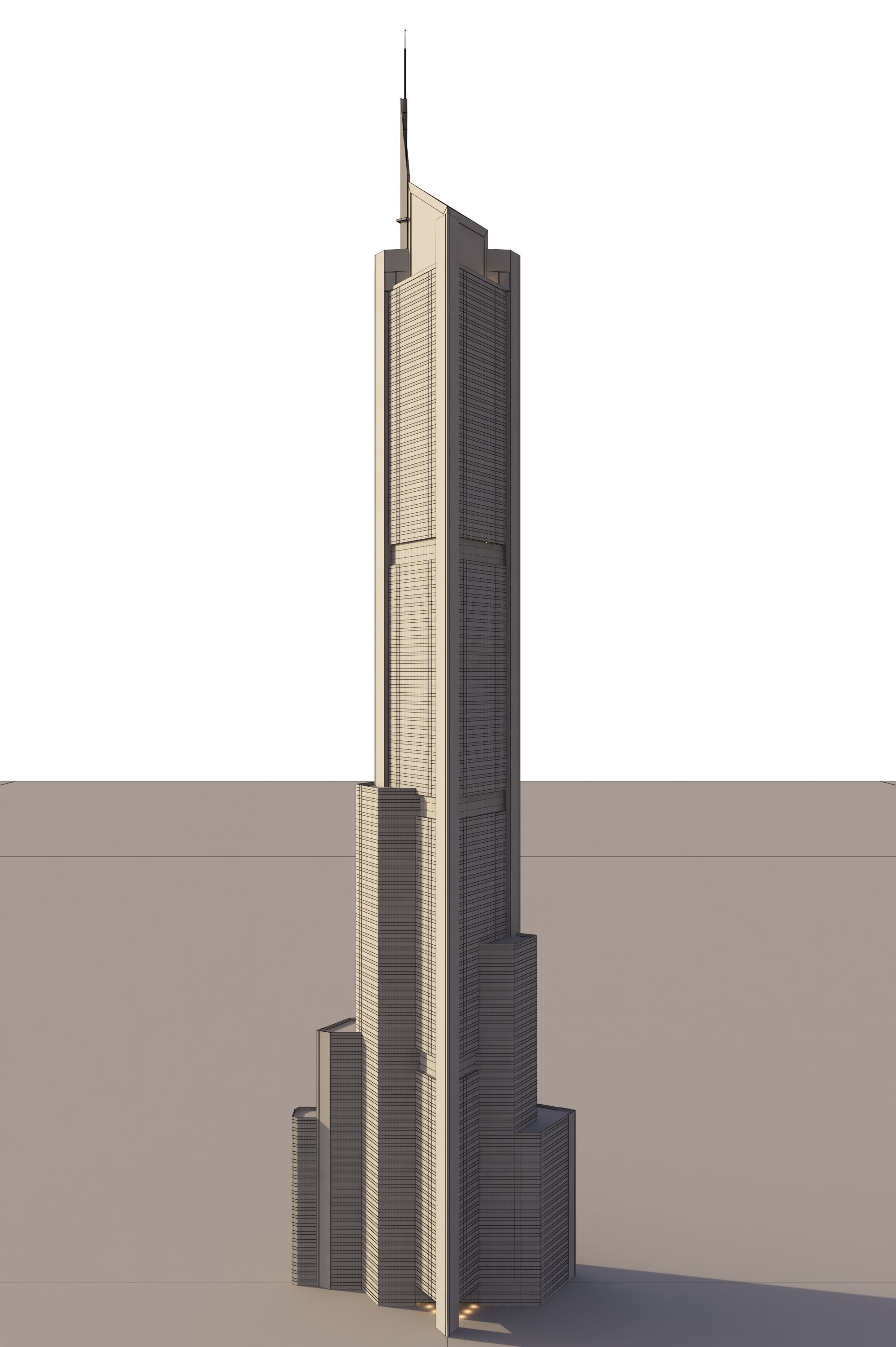 Skyscraper 2 SUPERTALL 3D model_14