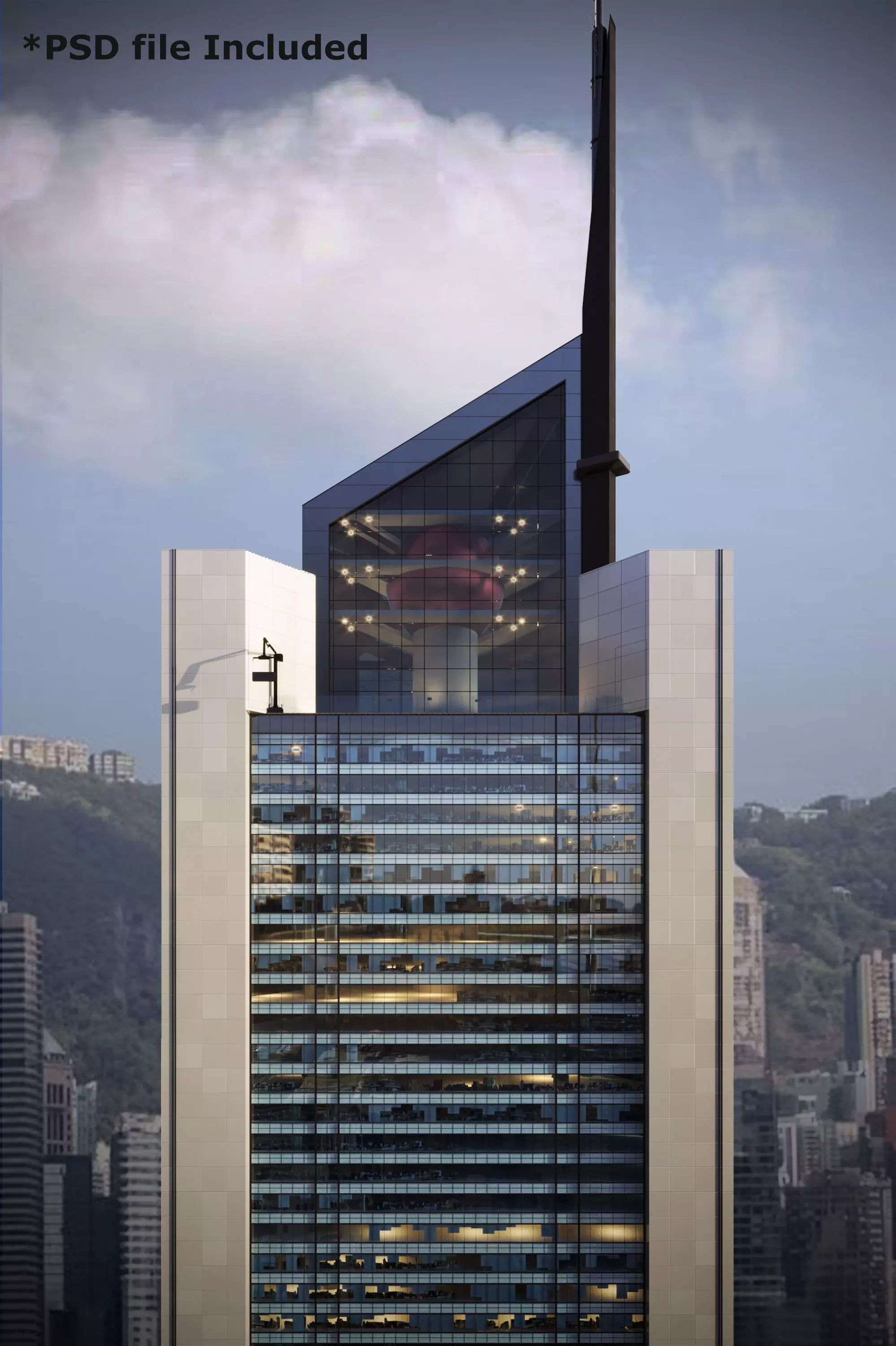 Skyscraper 2 SUPERTALL 3D model_0