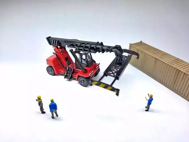 N Scale Container Lifter