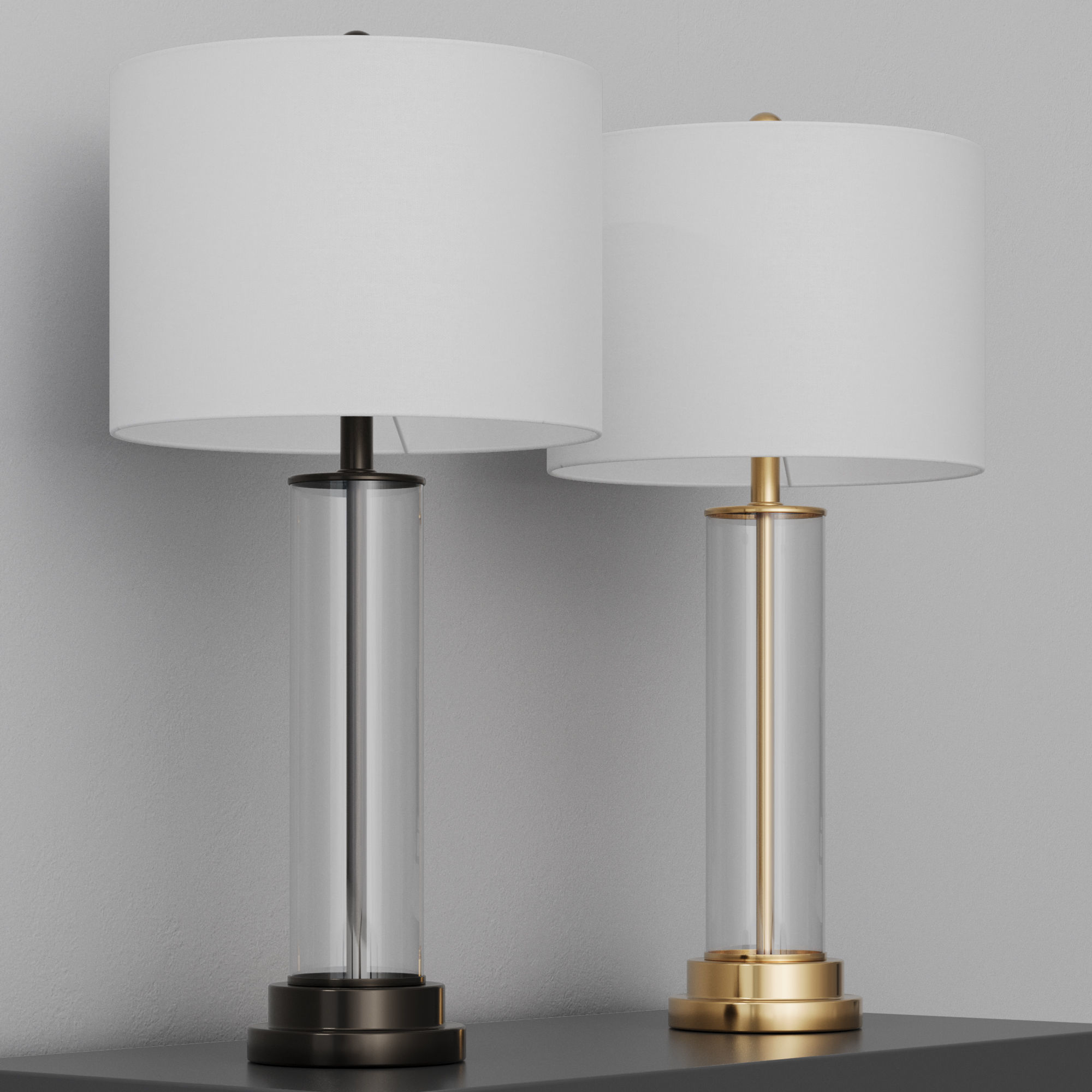Table lamp Dantone Home Lynette 3D model_10
