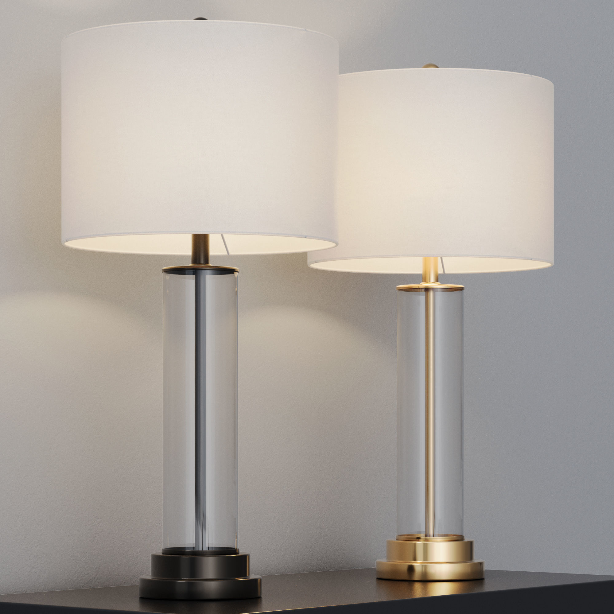 Table lamp Dantone Home Lynette 3D model_5