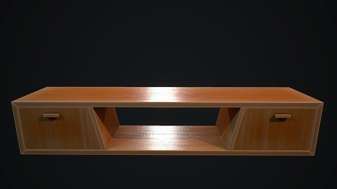 Table 2 PBR Low-poly 3D model