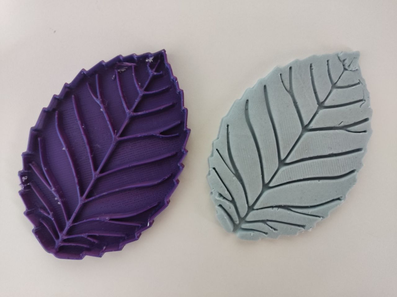 Cookie Cutter Biscuit Mold 02 - Rose Leaf 3D print model_3