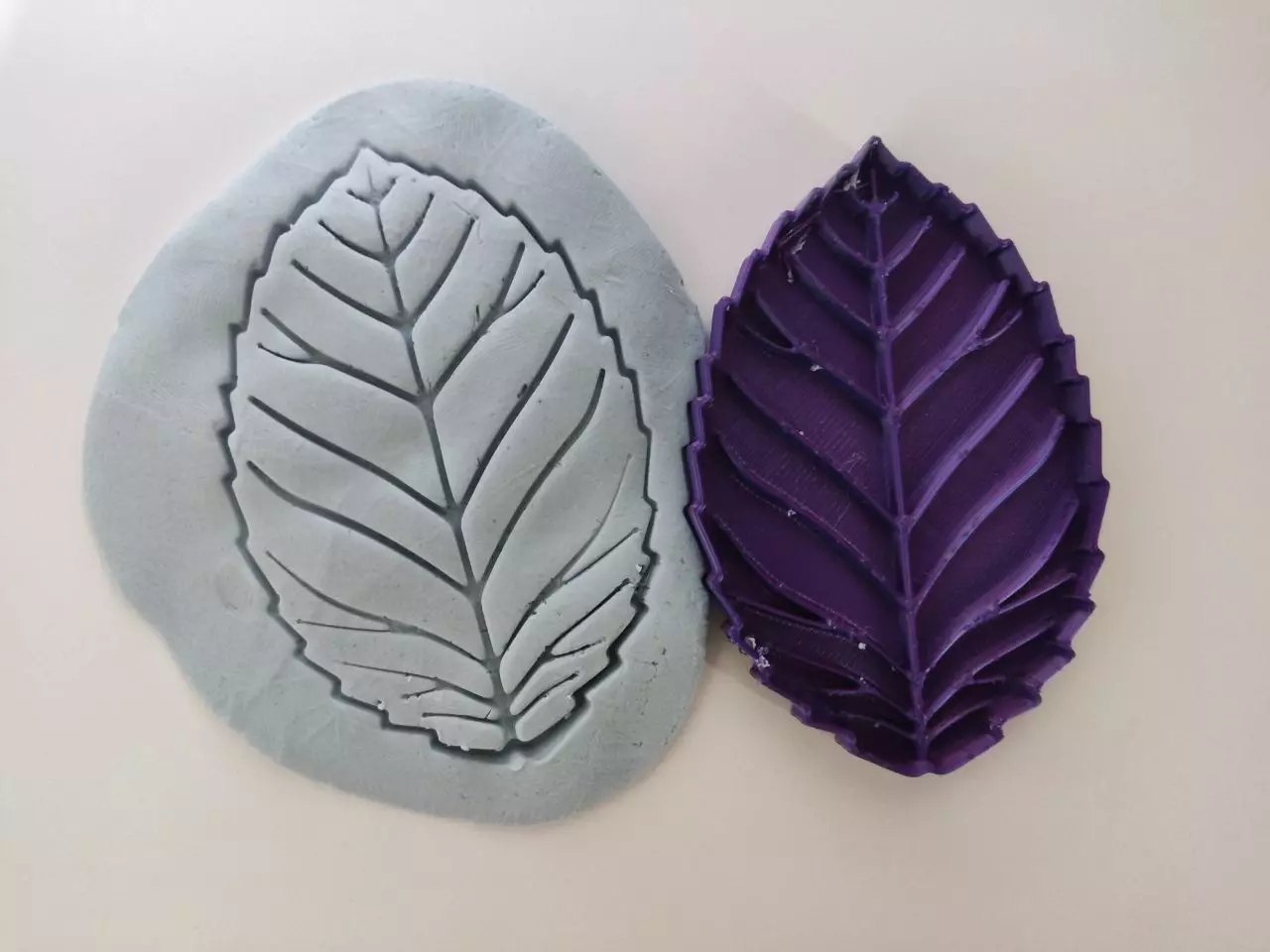 Cookie Cutter Biscuit Mold 02 - Rose Leaf 3D print model_0