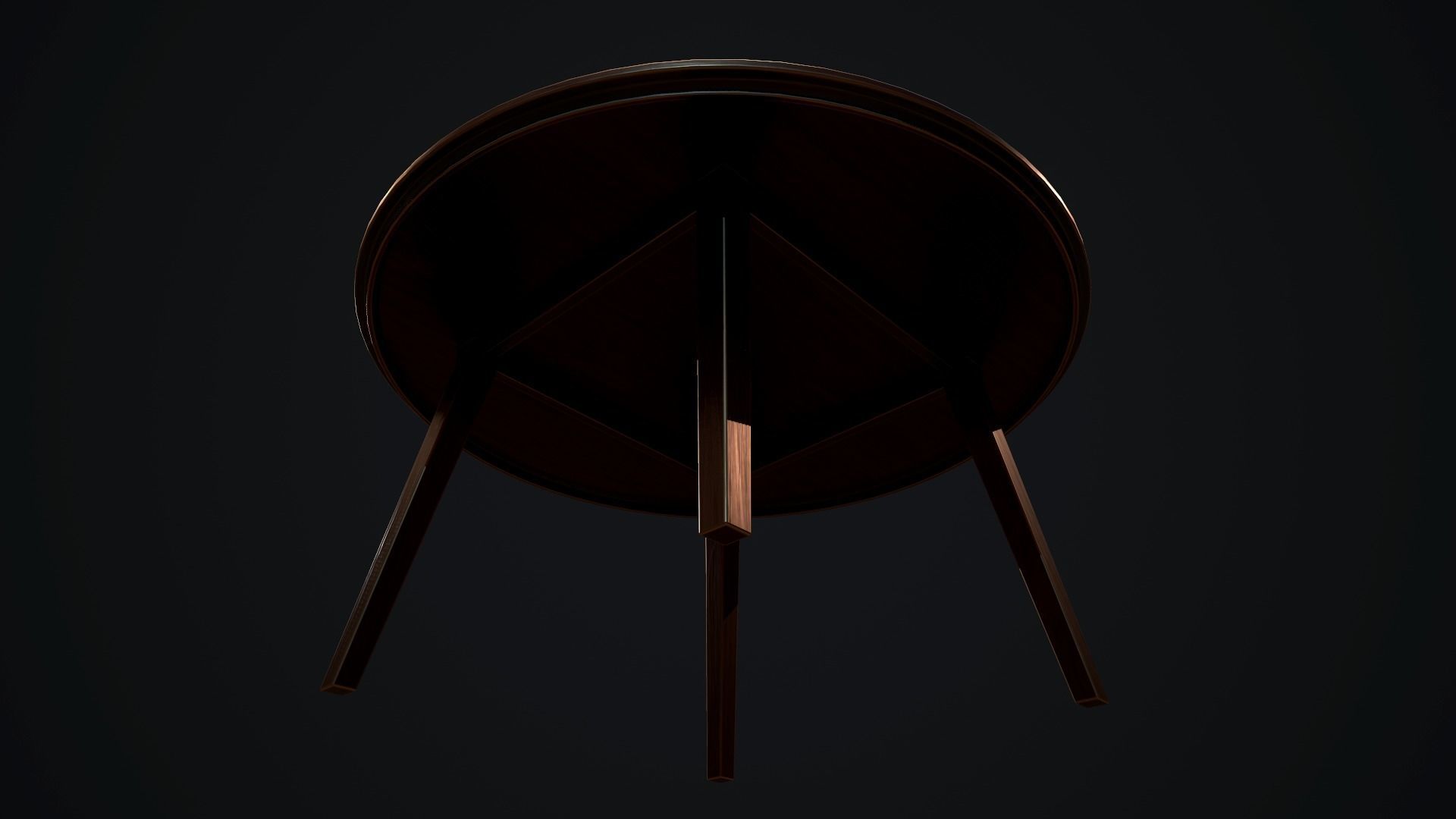 Table 5 PBR Low-poly 3D model_5