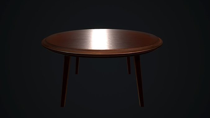 Table 5 PBR Low-poly 3D model