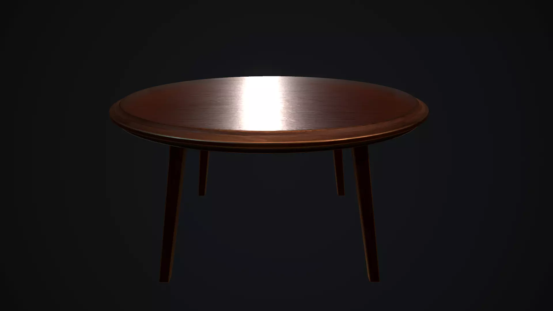 Table 5 PBR Low-poly 3D model_0
