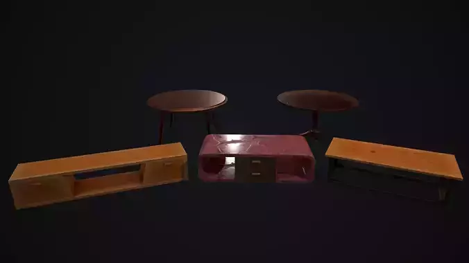 Tables set PBR