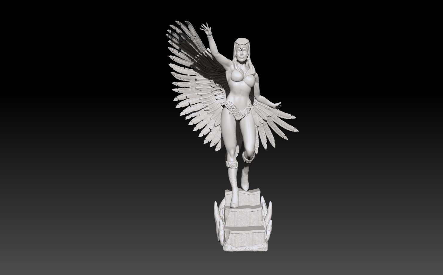 Sorceress Pose 2 MOTU fans 3D print model_13