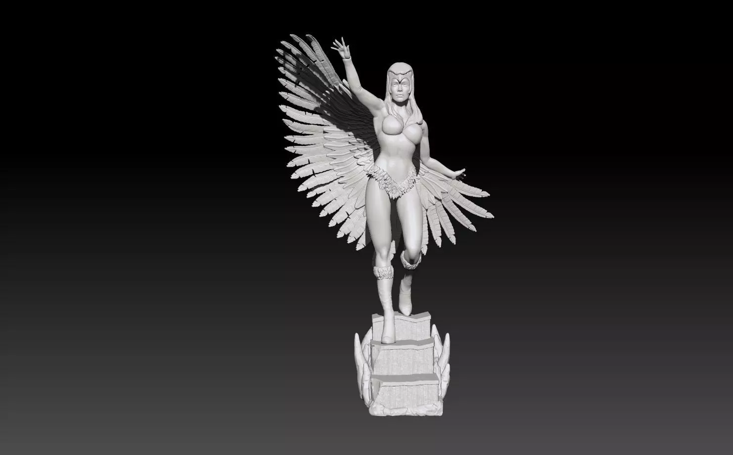 Sorceress Pose 2 MOTU fans 3D print model_0