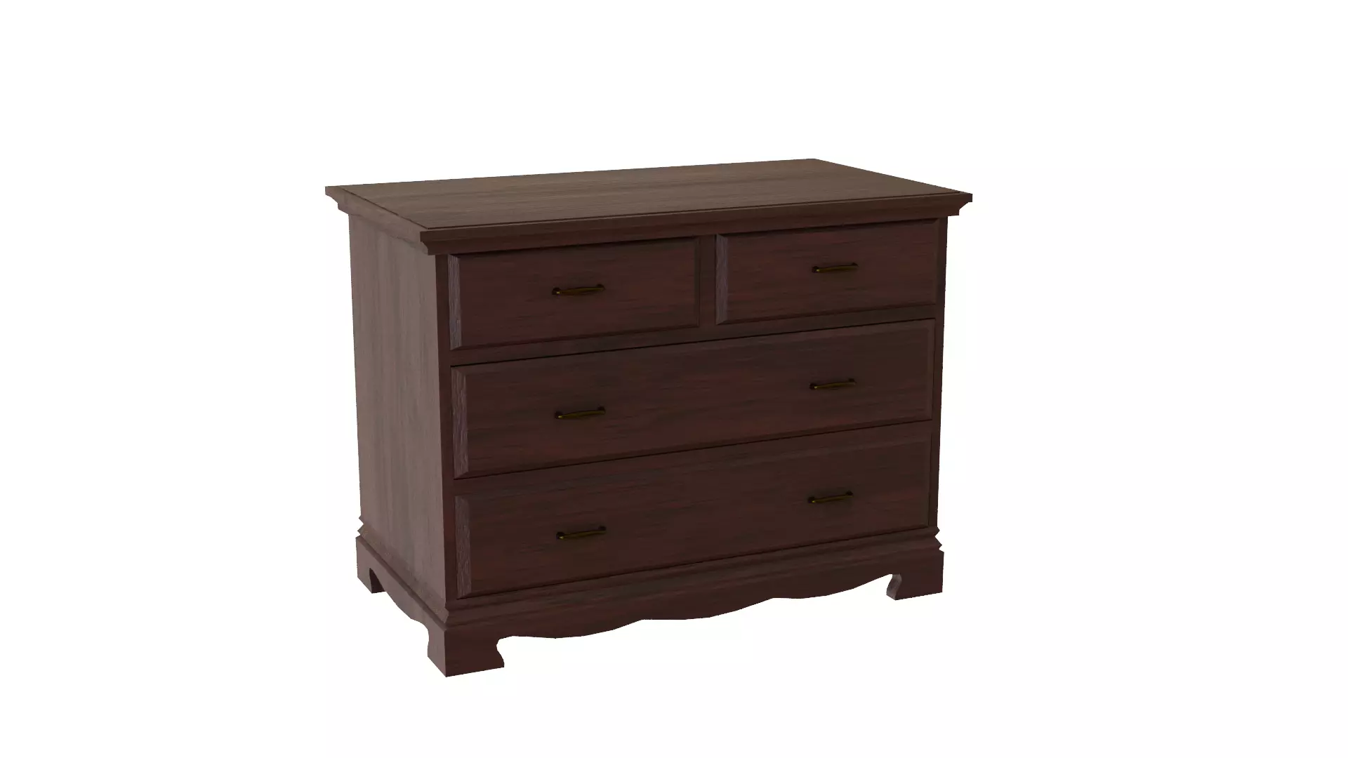 Vintage Dresser Free 3D model