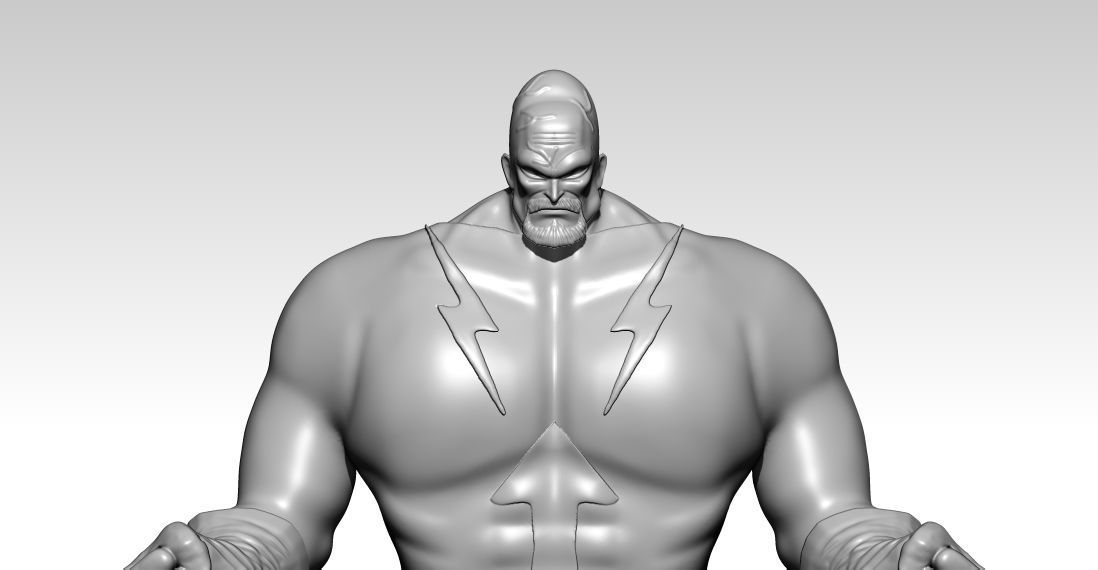 Lao G - team Donquixote Pirates - Onepiece - 3d model 3D print model_2