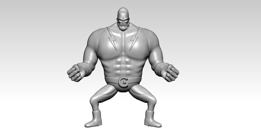 Lao G - team Donquixote Pirates - Onepiece - 3d model 3D print model_1