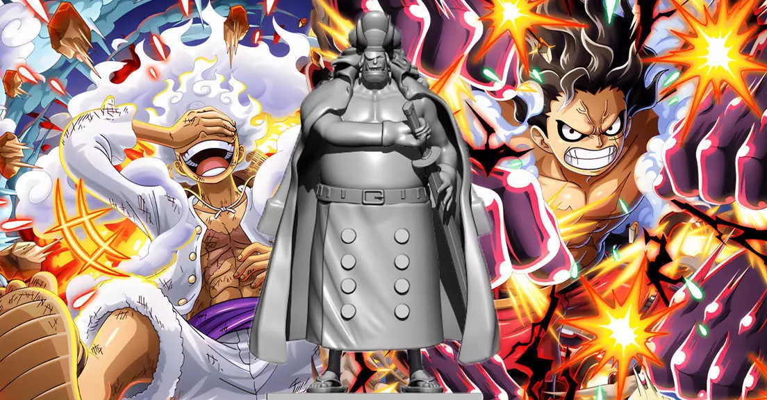 Sasaki - team Kaido - Onepiece - split part 3D print model_0