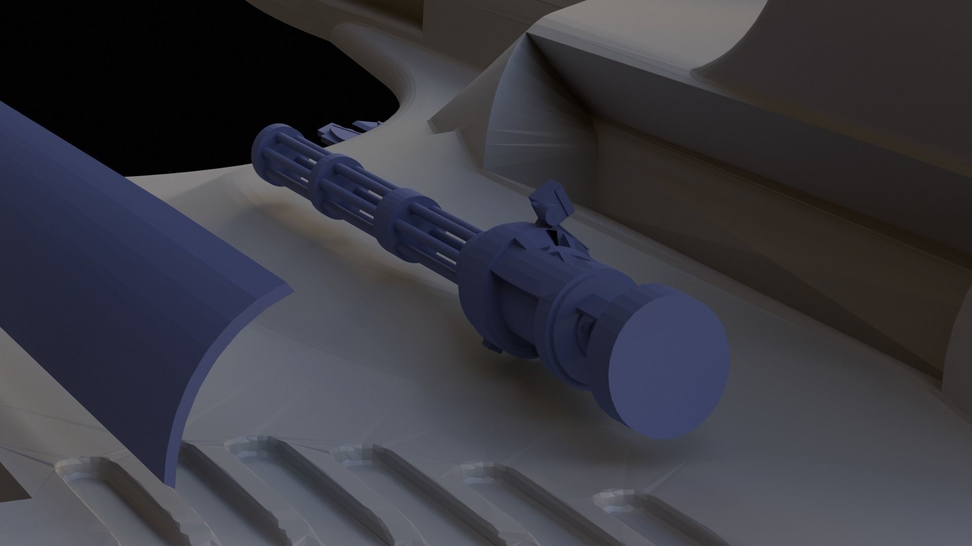 Batwing 1989 Printable 3D print model_2