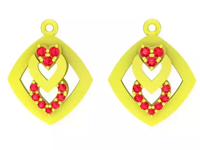 5951 diamond earrings