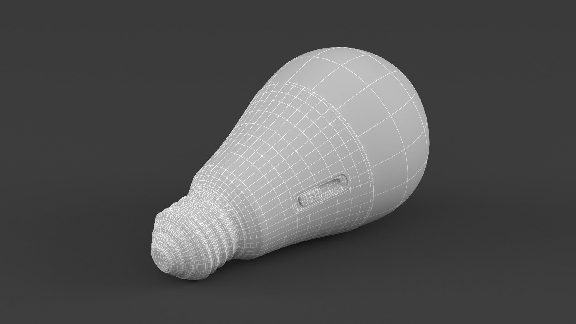 LED Light Bulb 3D model_9