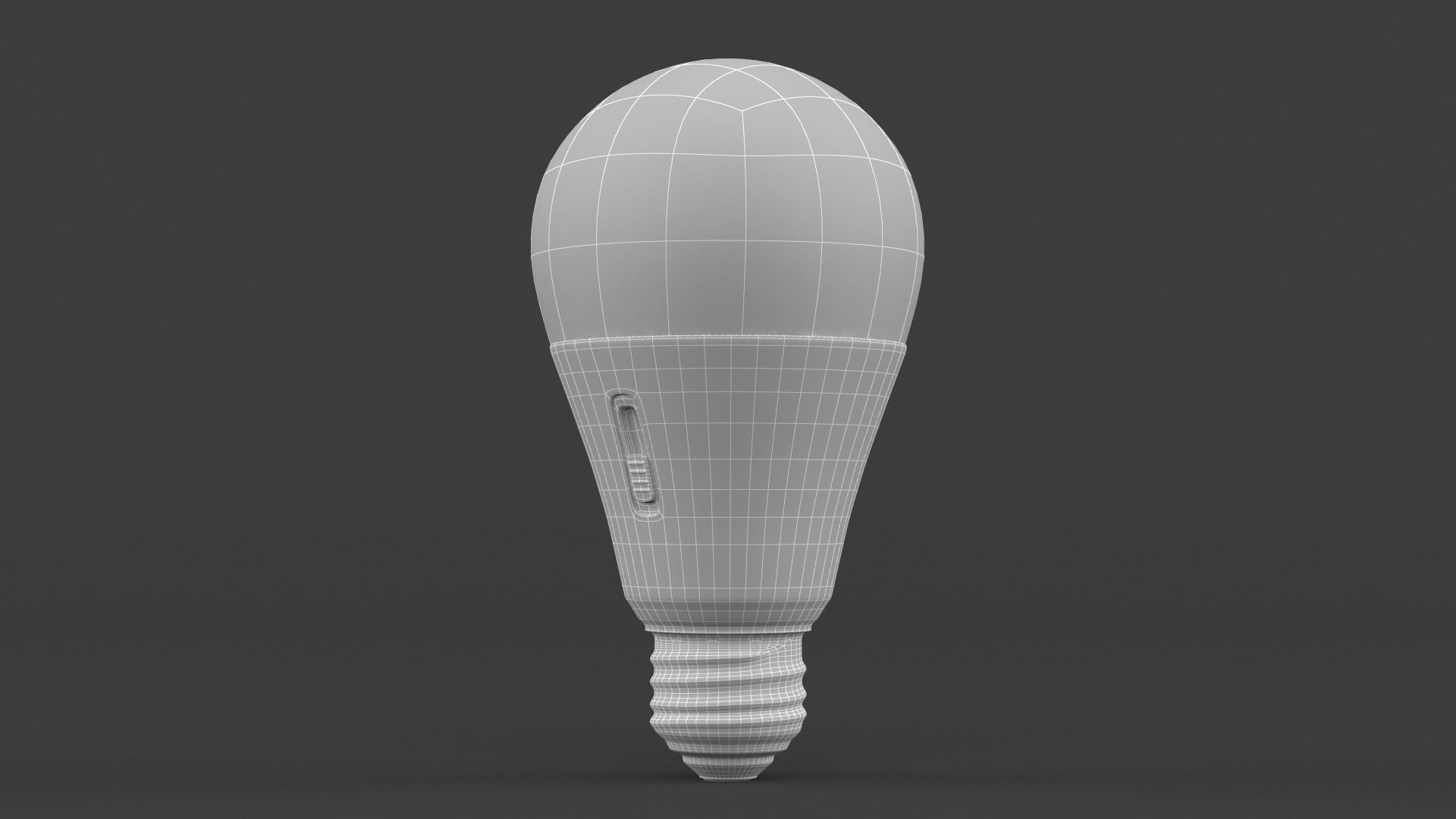 LED Light Bulb 3D model_7