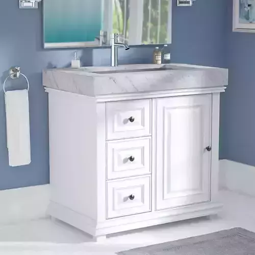 Bairdstown Free Standing Single Bathroom Vanity