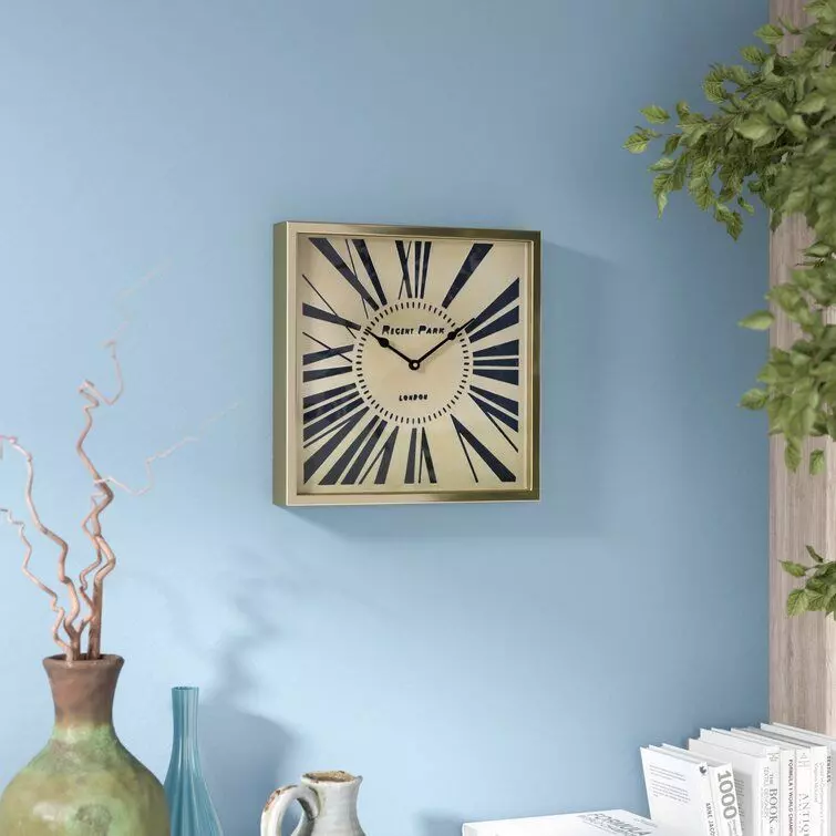 Metal Wall Clock Free 3D model