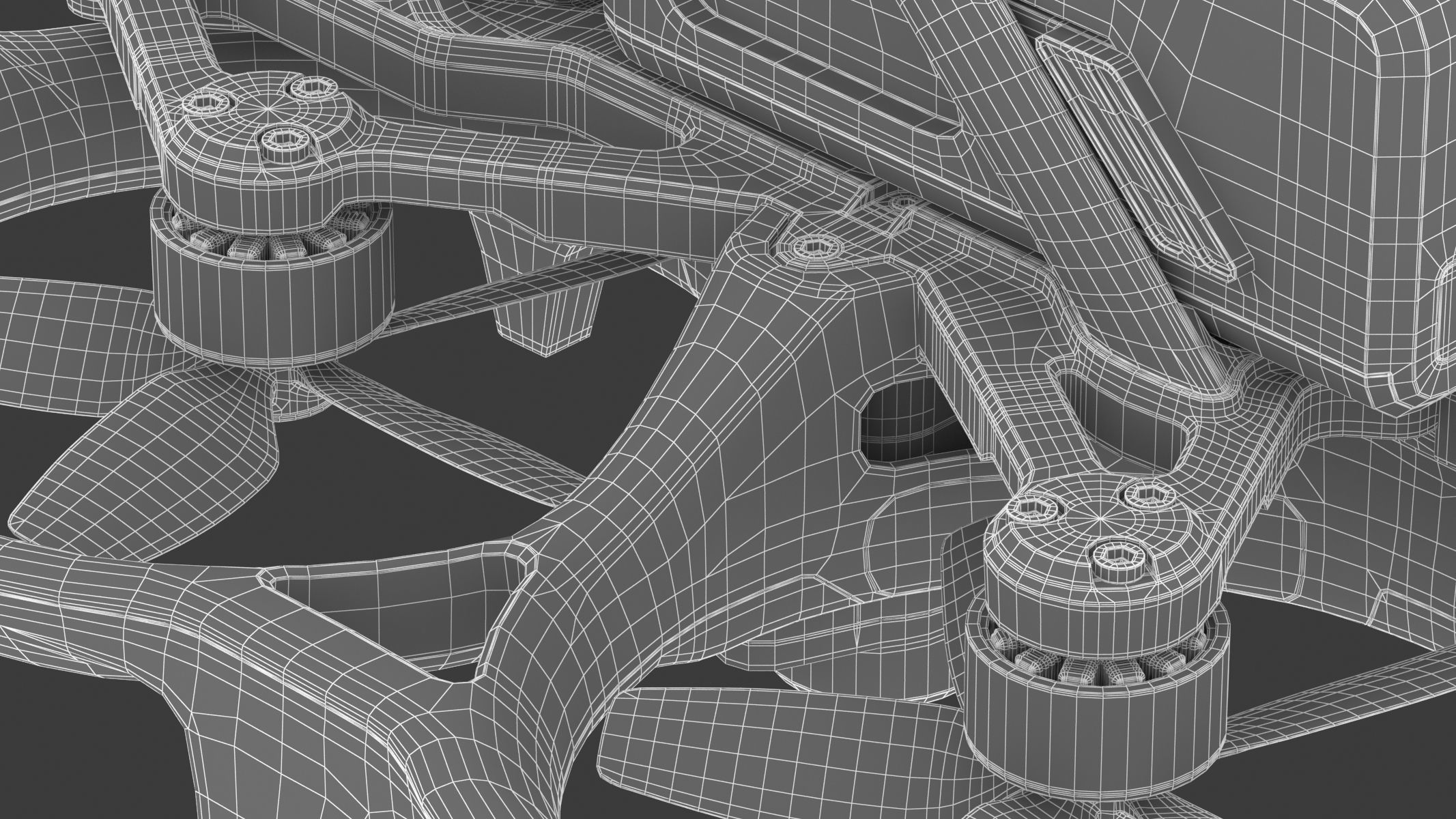 DJI Avata Drone 3D model_35