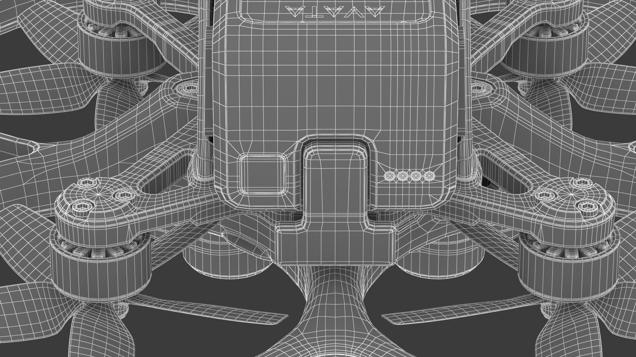 DJI Avata Drone 3D model_34