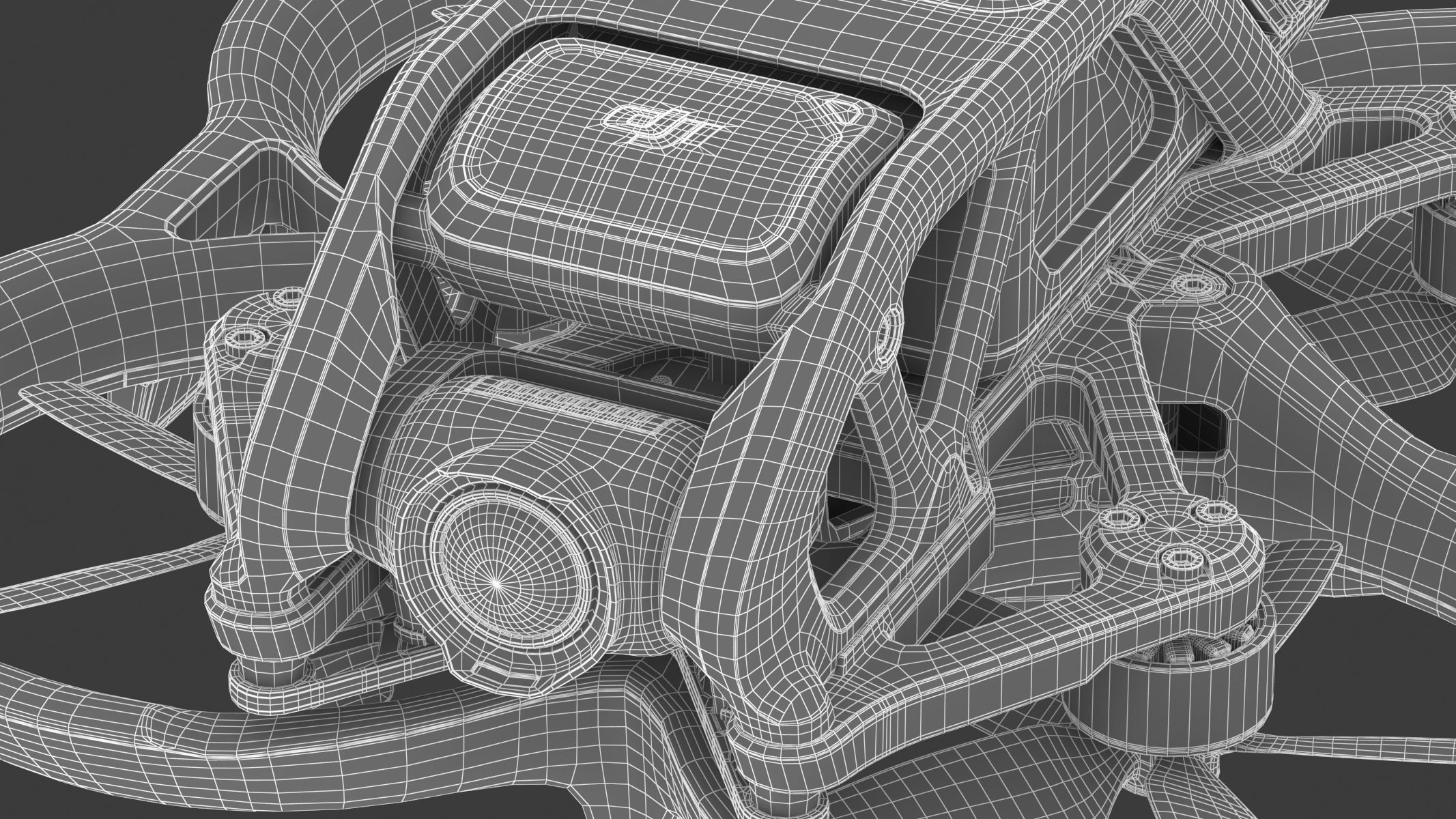 DJI Avata Drone 3D model_30