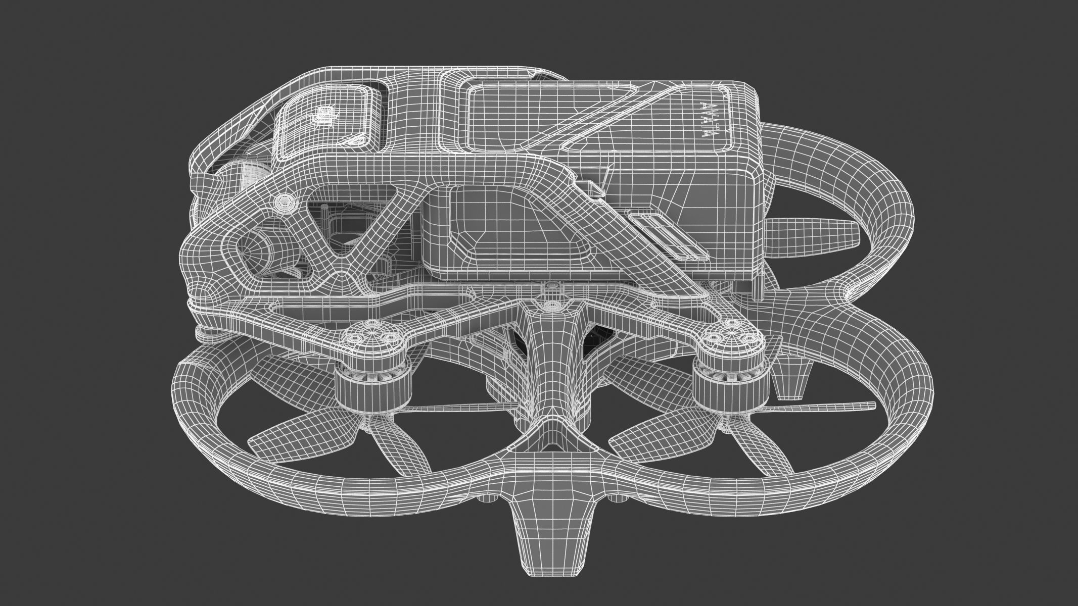 DJI Avata Drone 3D model_26