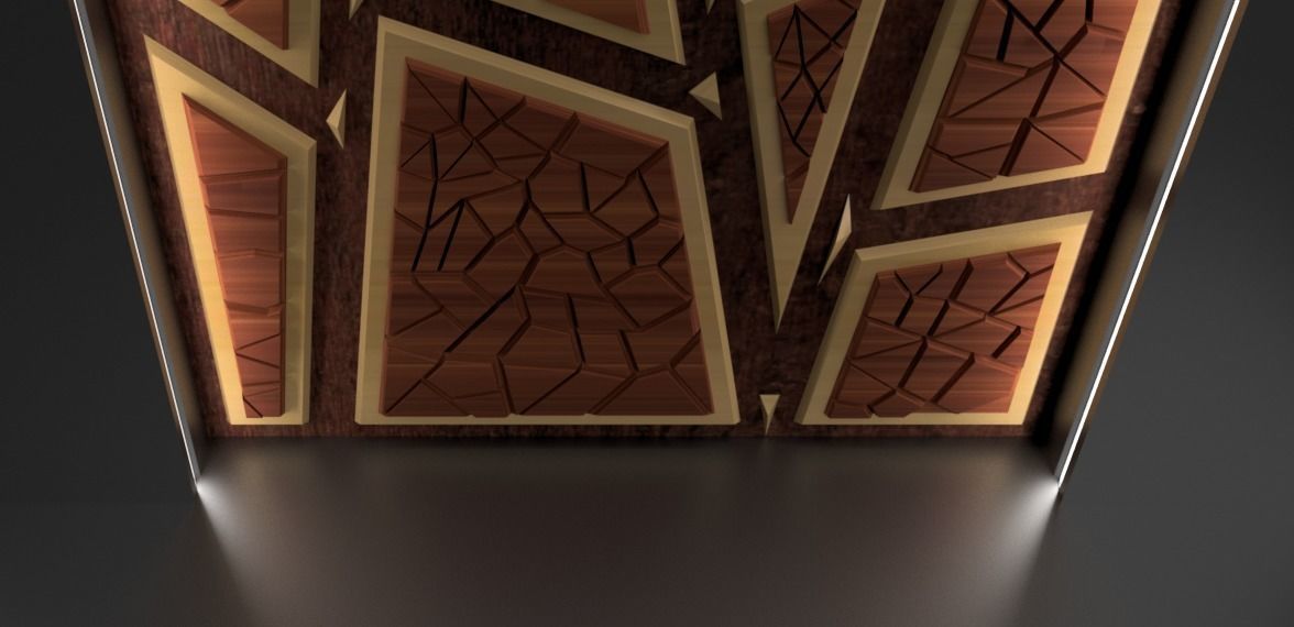 Wall art  01 3D model_6
