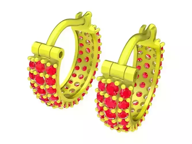 5968 diamond earrings