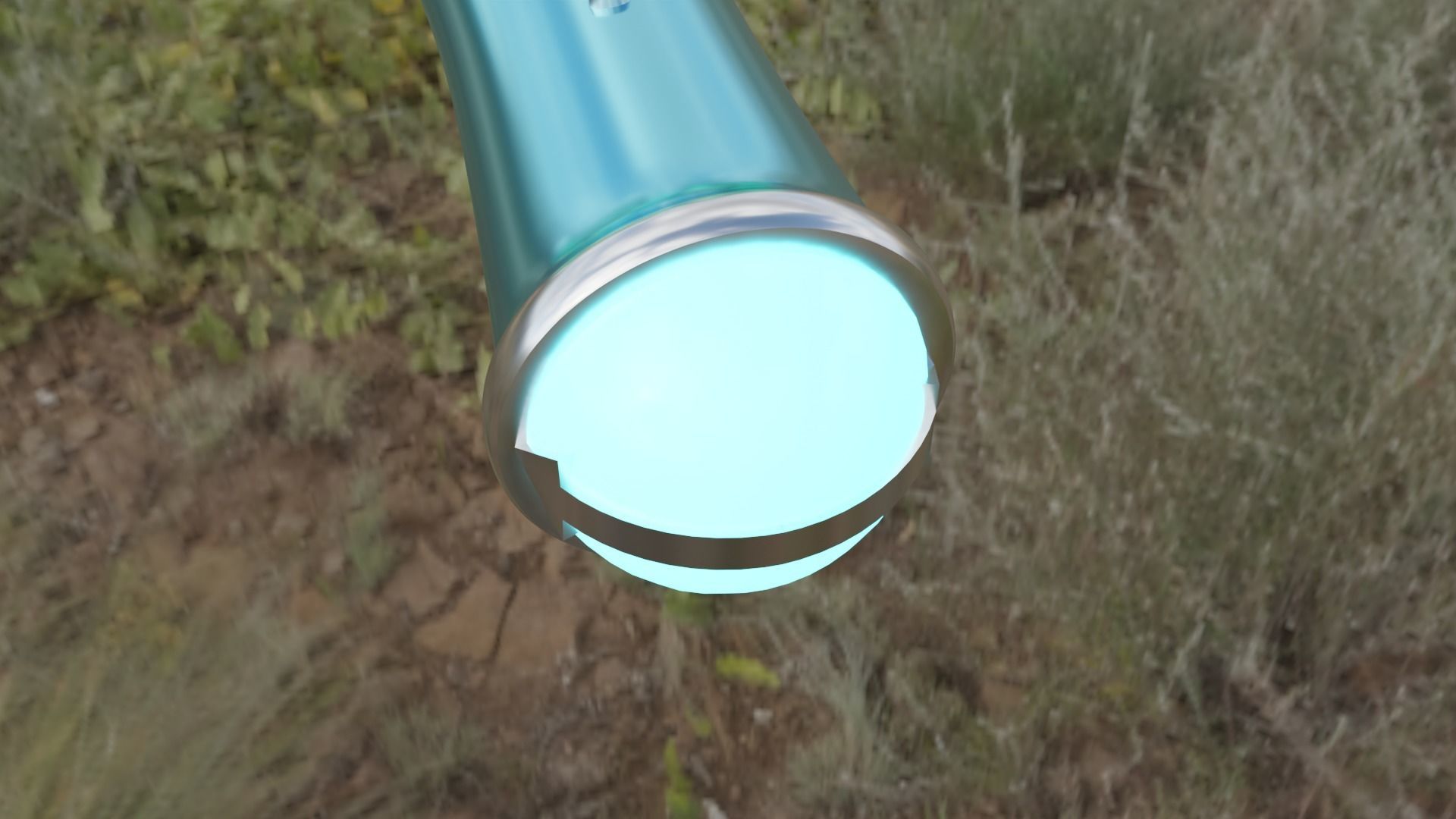 Lambent Light sword Low-poly 3D model_4