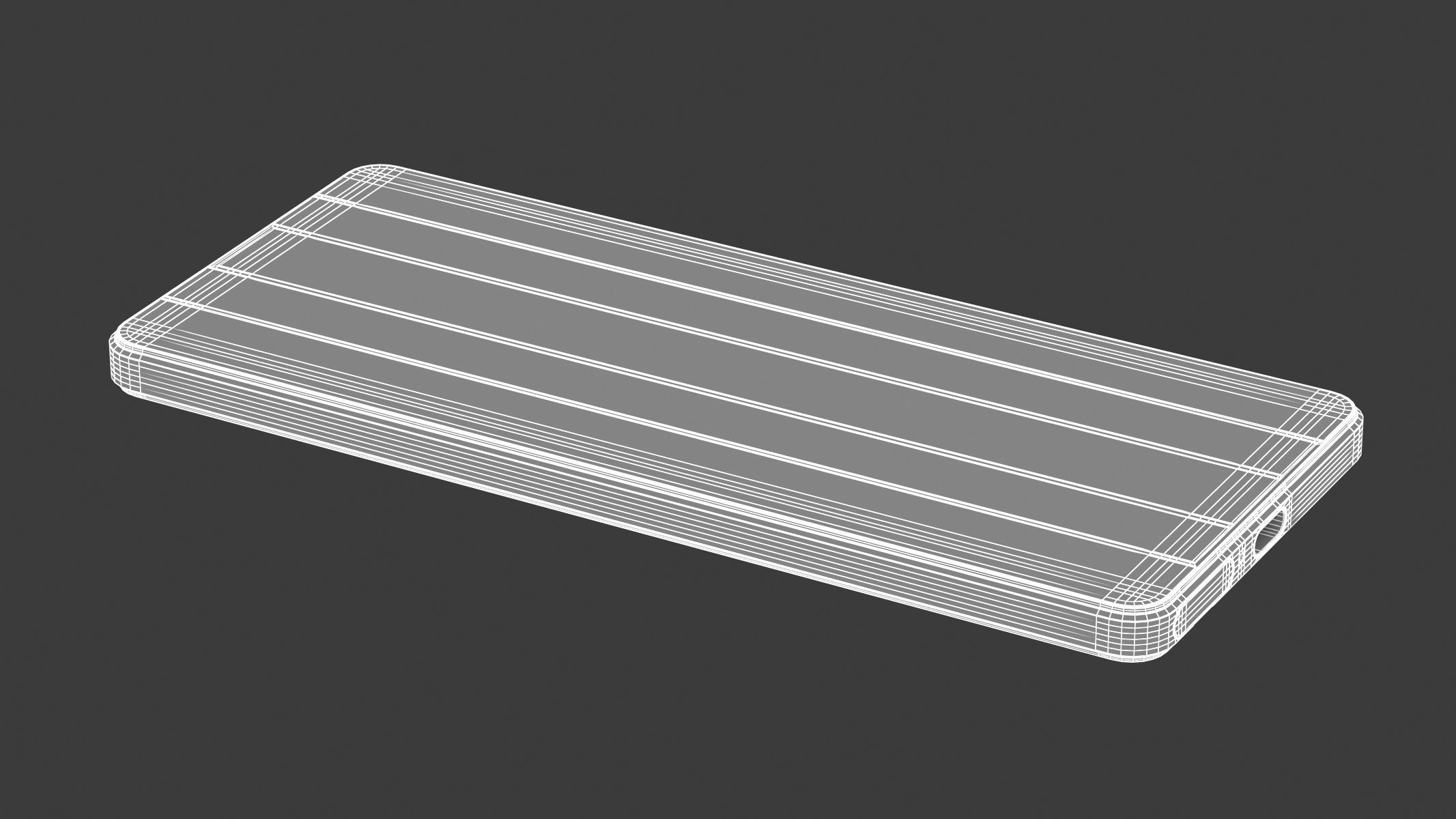 Sony Xperia 1V Black 3D model_14