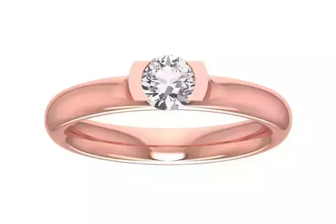 Women Solitaire Engagement Ring