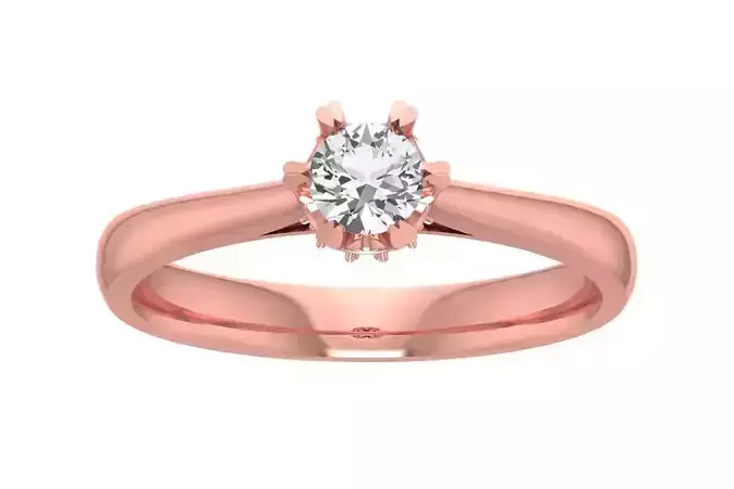 Women Solitaire Engagement Ring