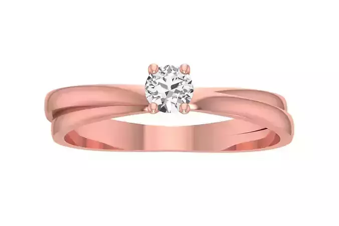 Women Solitaire Engagement Ring