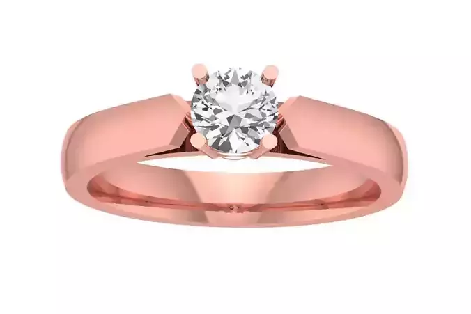 Women Solitaire Engagement Ring
