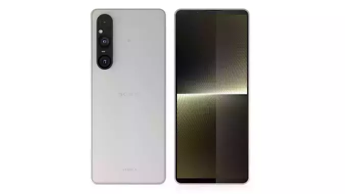 Sony Xperia 1V Platinum Silver