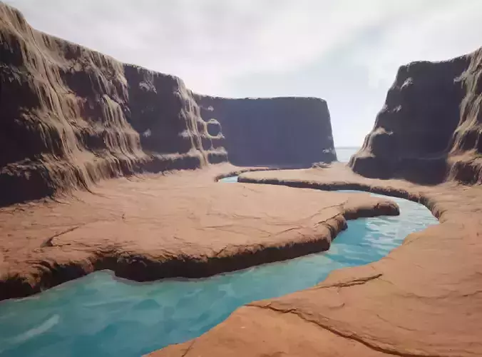 TERRAIN CANYON 02 4K