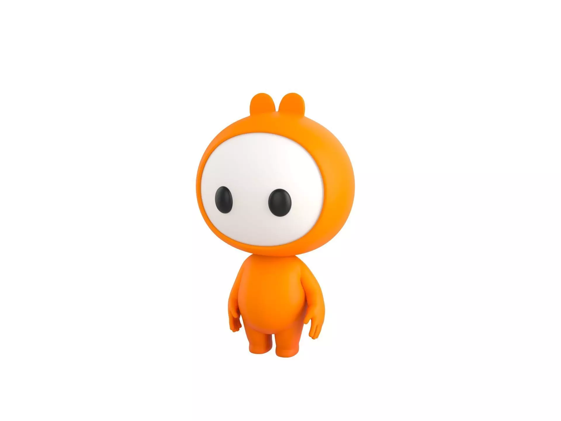 Character262 Rigged Mascot 3D model