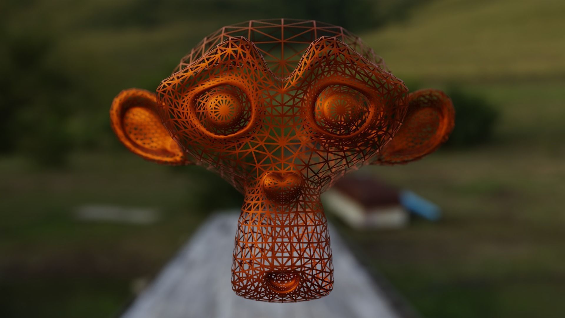 Stylized Procedural Wireframe Shader for Blender Cycles Texture_4