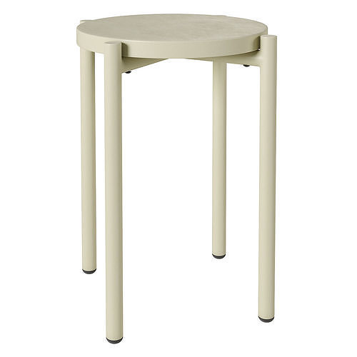 HM home round top stool Low-poly 3D model