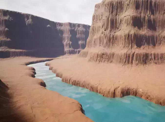 TERRAIN CANYON 03 4K