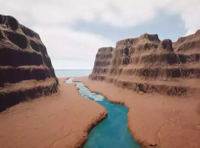 TERRAIN CANYON 04 4K