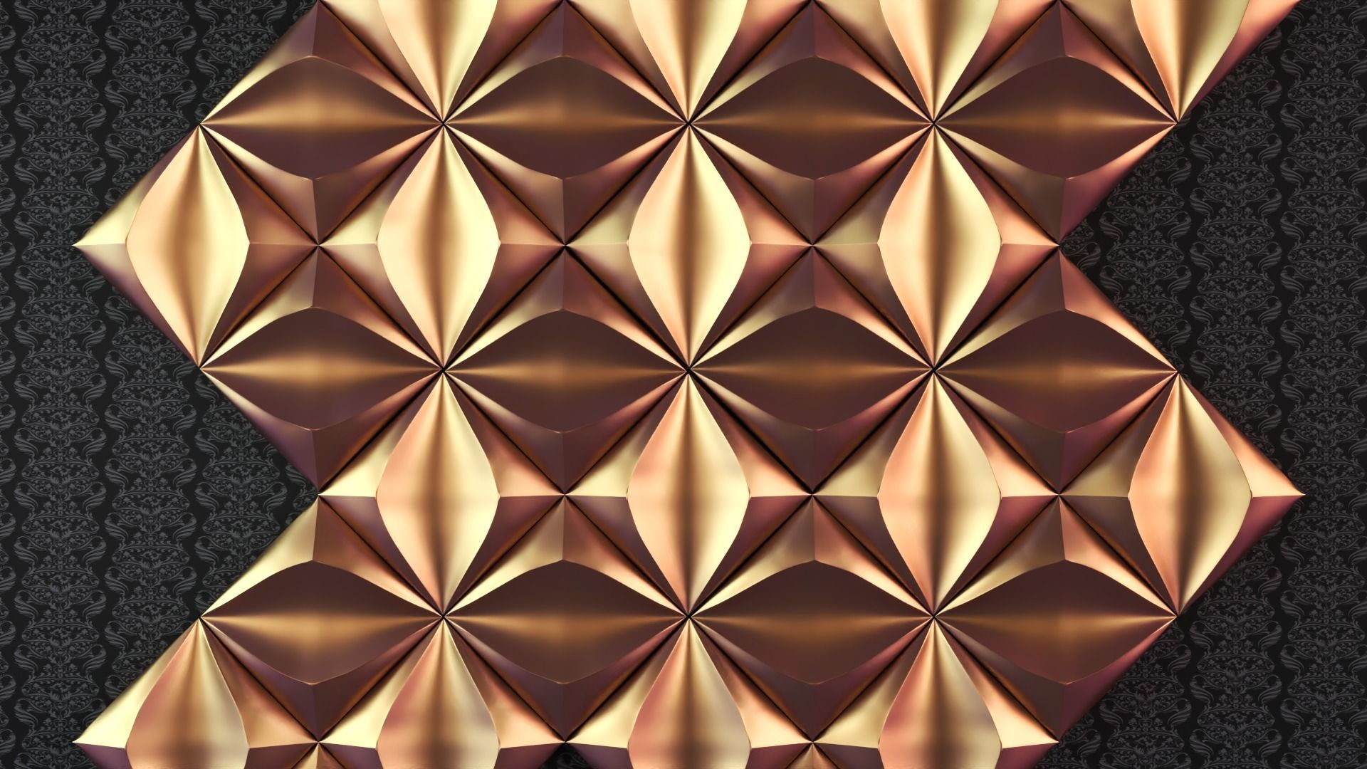 3D WALL PANEL  collection 13 of 14 3D print model_3