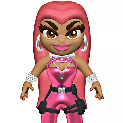 Nicki Minaj Call of Duty Warzone barbie world chibi 3D print model_0