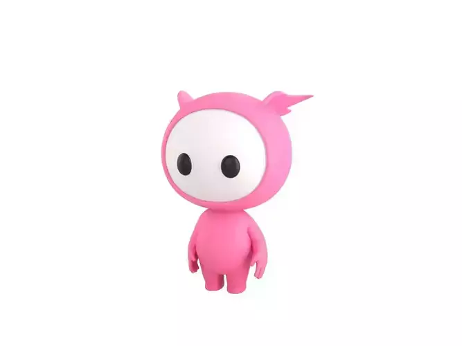 Character263 Rigged Mascot 3D model