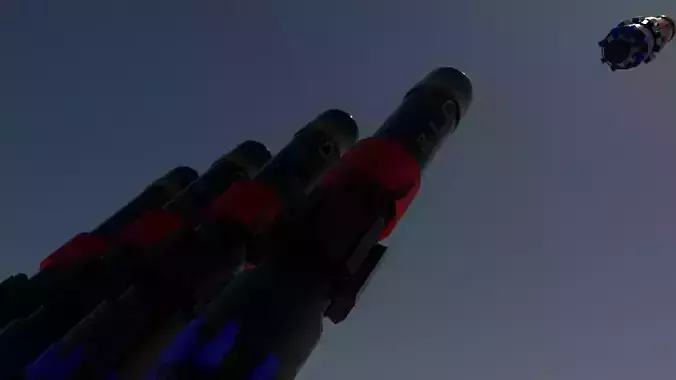 ONE FIRE MISSILE
