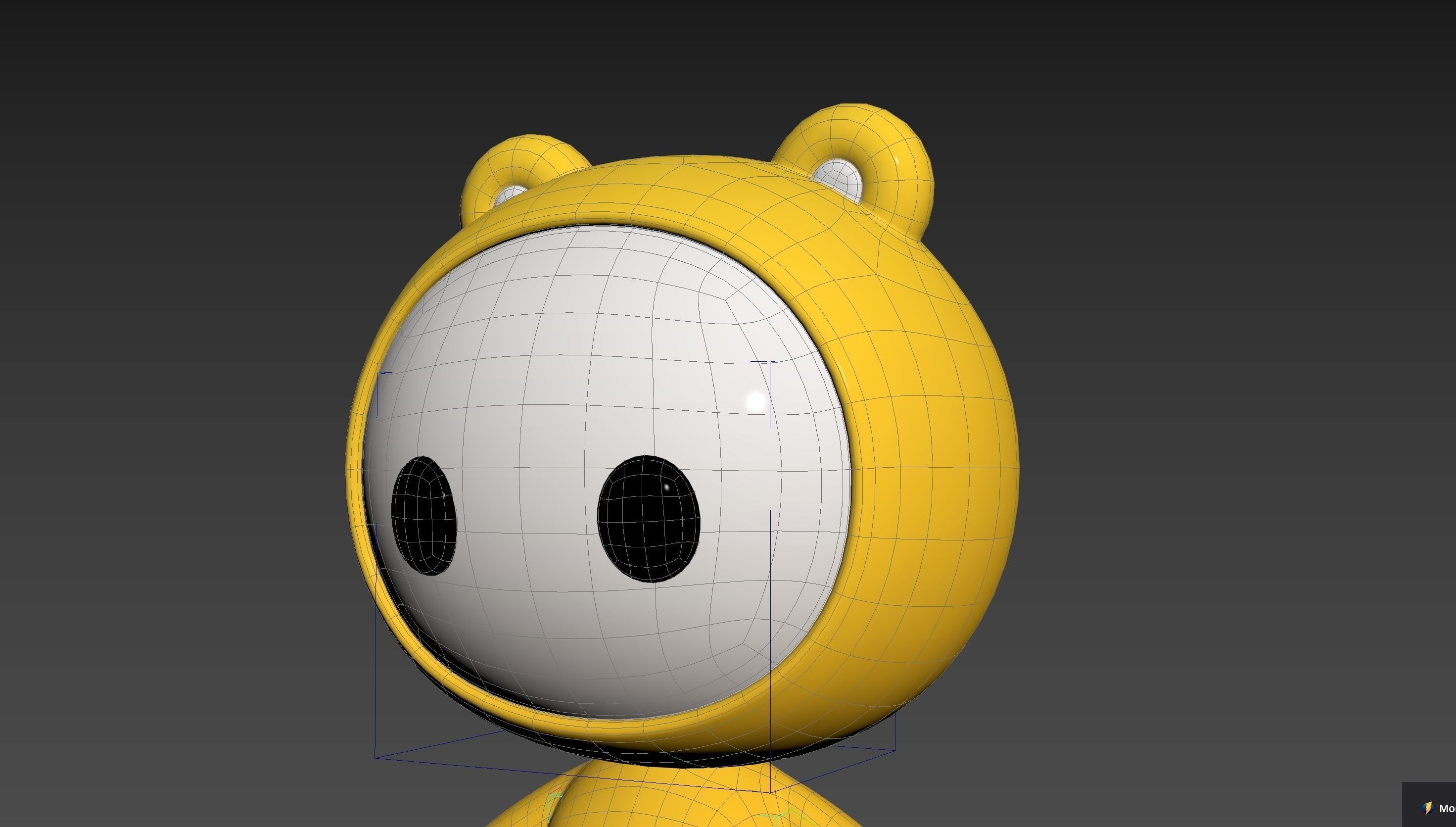 Character264 Rigged Mascot 3D model_35