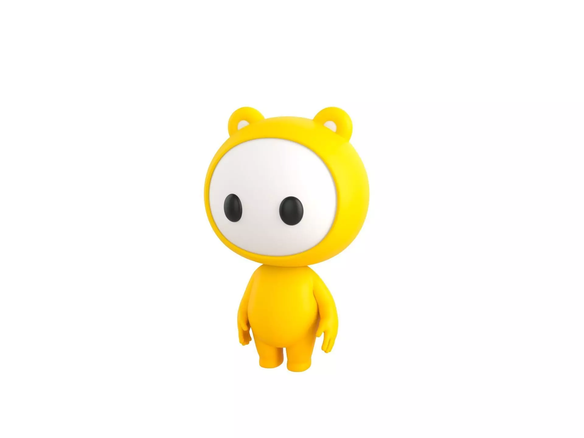 Character264 Rigged Mascot 3D model_0