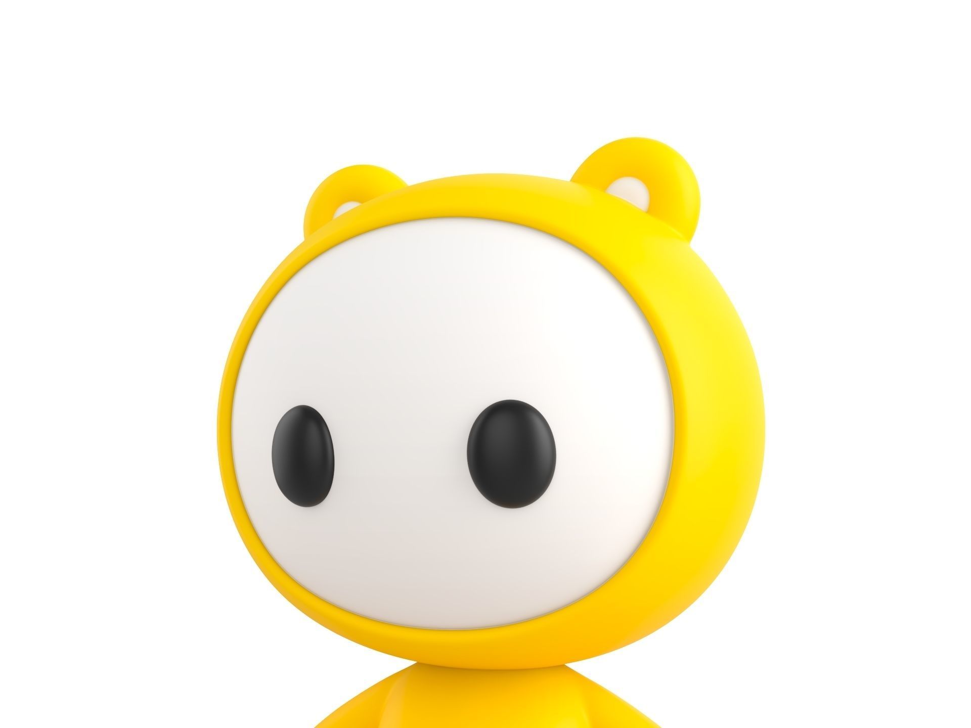 Character264 Rigged Mascot 3D model_14